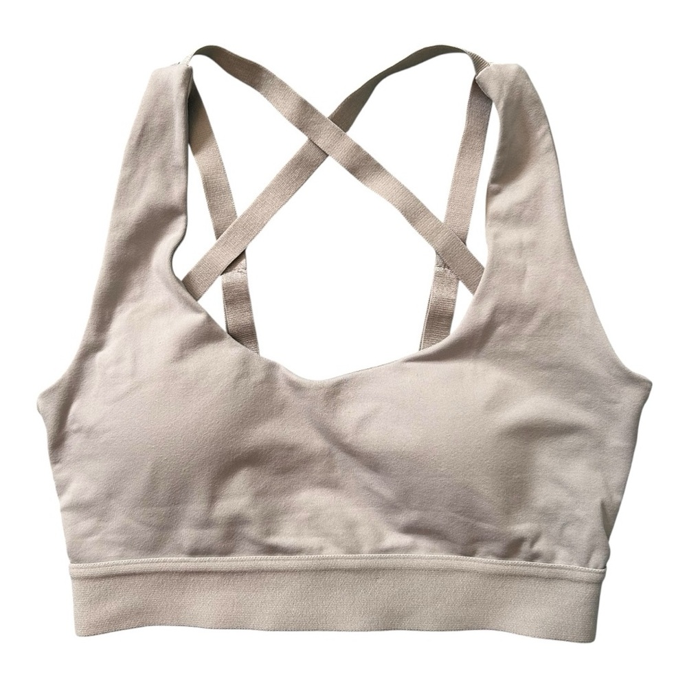 Mono B Strappy Sports Bra - Size M, Jade